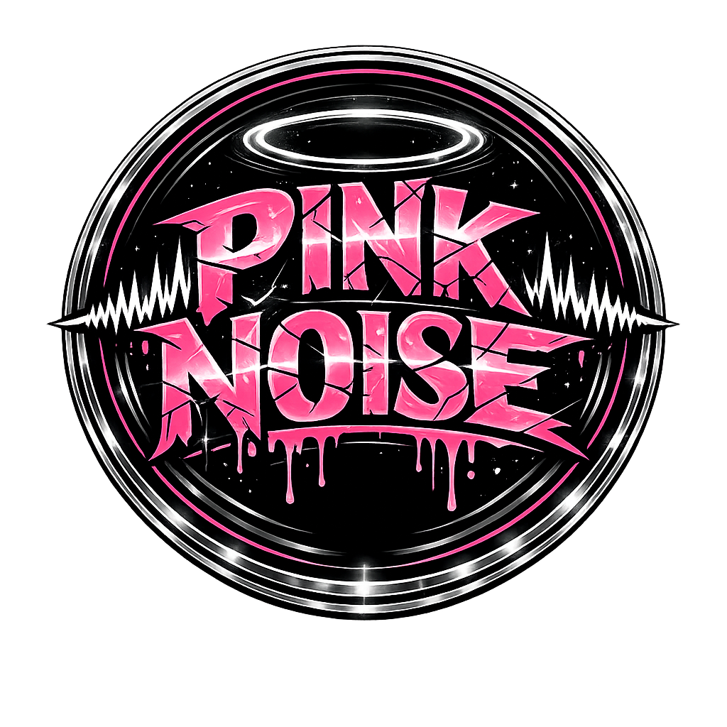 Pink Noise vinyl label